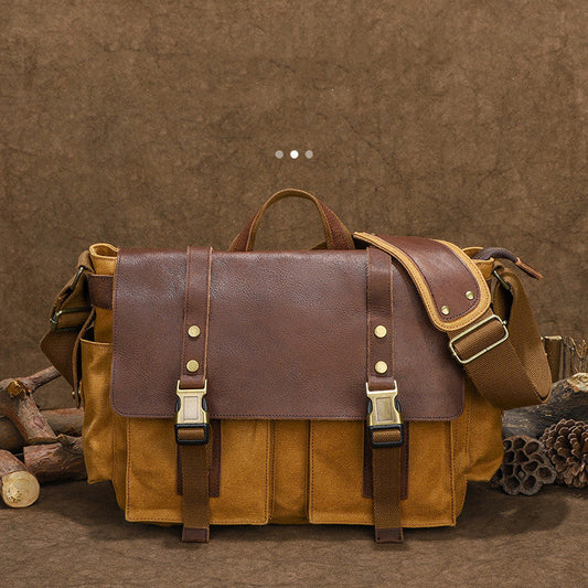 First Layer Cowhide Crossbody Bag