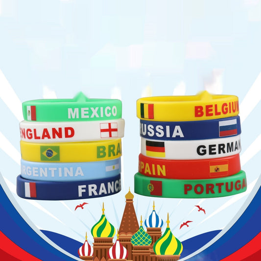France Paris Games Flag World Cup Flag Wrist Strap
