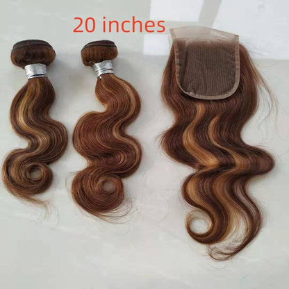Piano Color Body Wave Human Hair Bundle