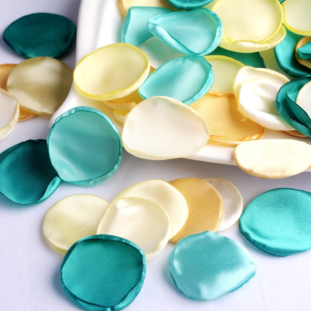 4cm Silk Rose Burnt Edge Petals