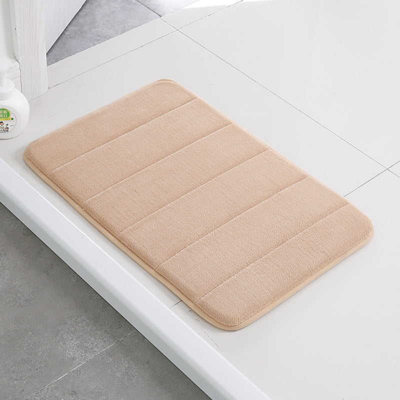 Memory Foam Bathroom Mat Absorbent, Non-Slip