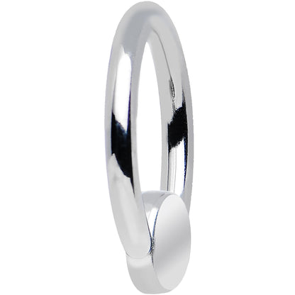 16G 5/16 BCR Steel Captive Ring 4mm Flat Disc