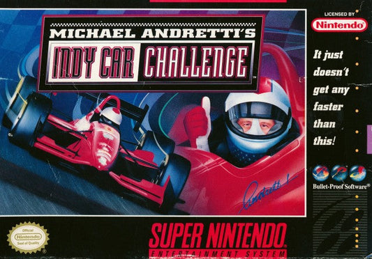 Michael Andretti's Indy Car Challenge (Super Nintendo)