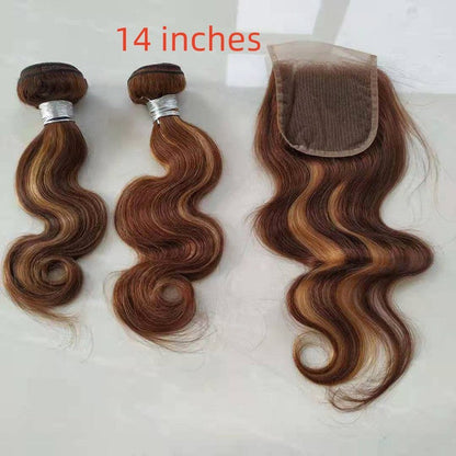 Piano Color Body Wave Human Hair Bundle