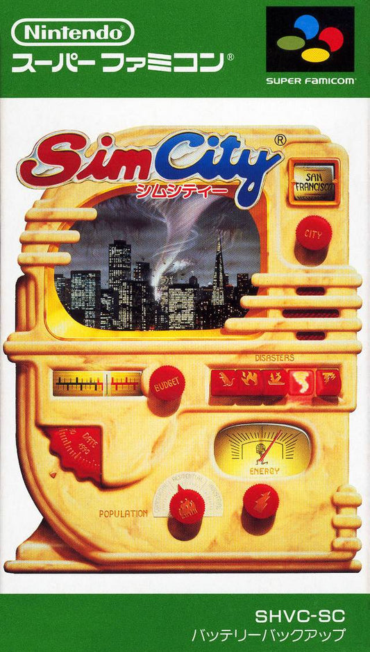 Sim City [Japan Import] (Super Famicom)
