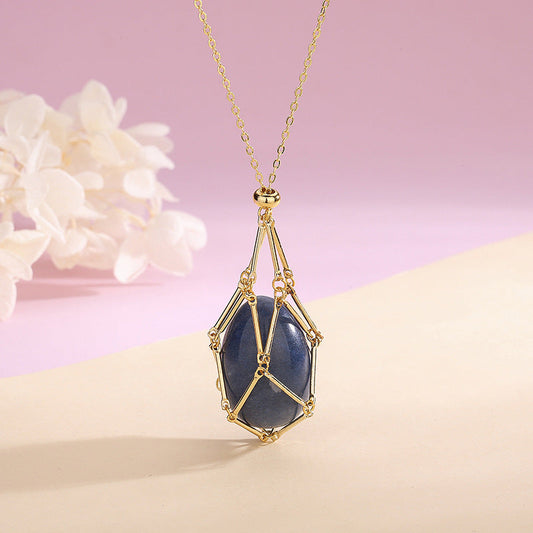 2023 Spring Crystal Pendant Necklace
