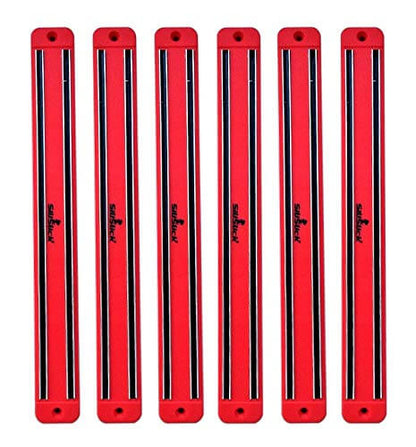 Magnetic Knife/Tool Rack - 6 Red