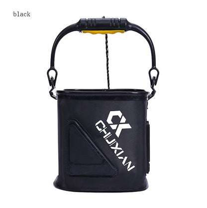 Foldable EVA Fishing Bucket with Rope