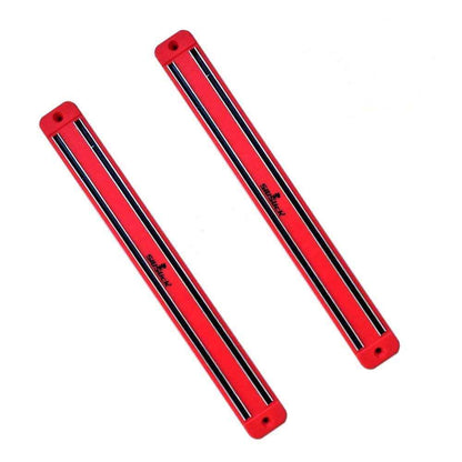 Magnetic Knife Tool Rack - 2 Red