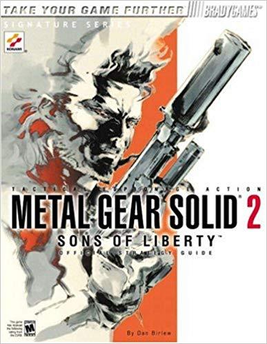 Brady Games: Metal Gear Solid 2 Sons of Liberty Official Strategy Guide Paperback (Books)