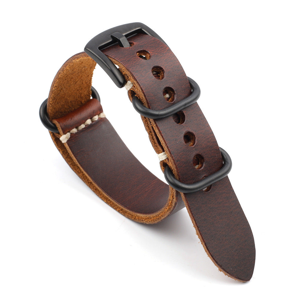 Leather Soft And Thin Men's And Women's Straps