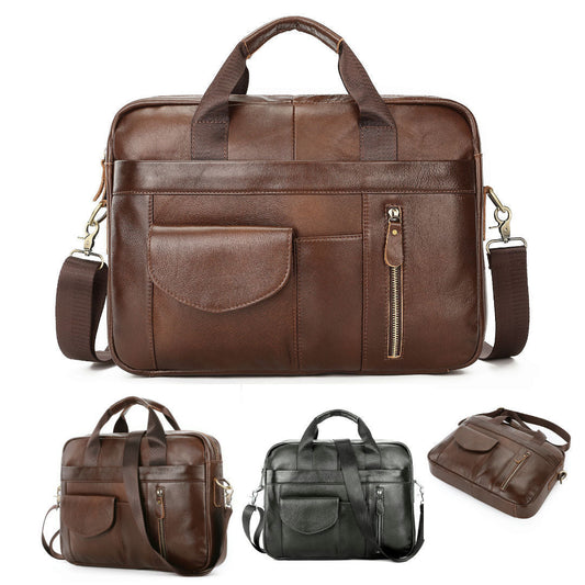 Men's Portable Cross-body Briefcase