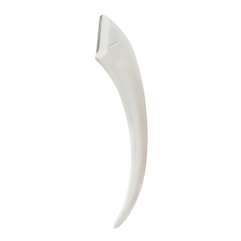 Curved Eyebrow Trimming Knife