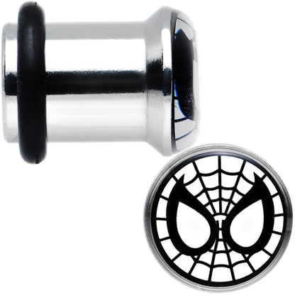 0G Licensed Spider-Man Single Flare Steel Tunnel Plugs Set