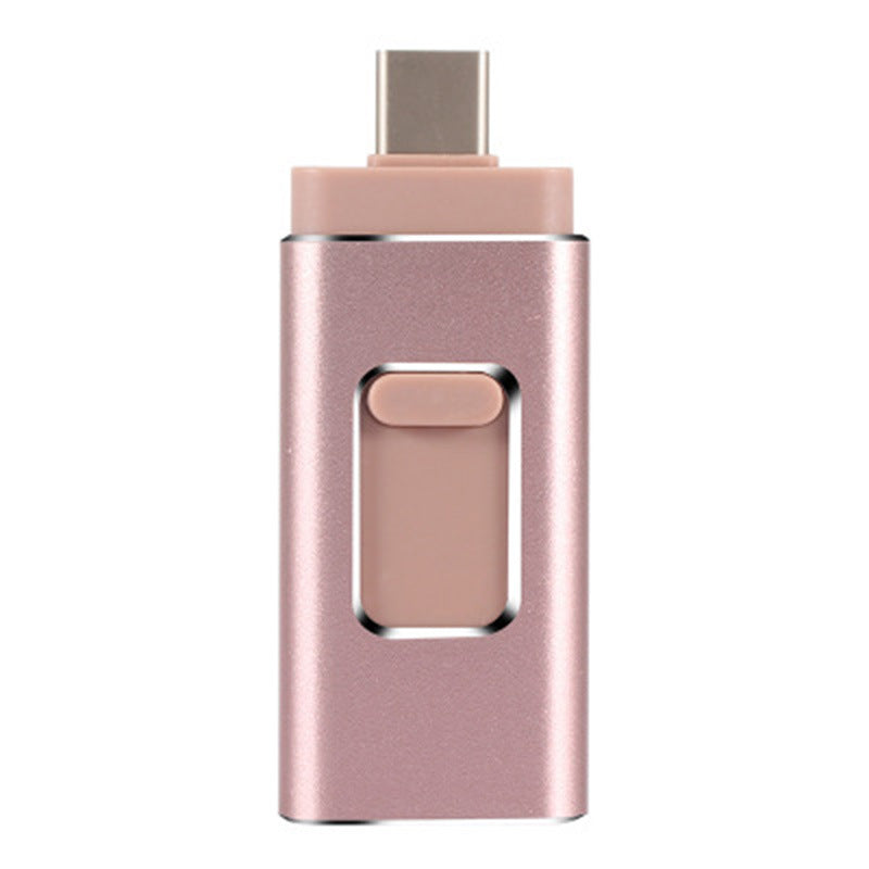 4-in-1 USB Key for iPhone, Android, and Type-C Devices