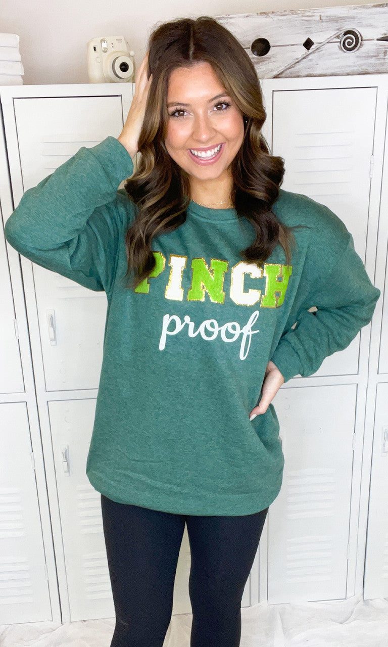 Pinch Proof Ideal Chenille Sweatshirt