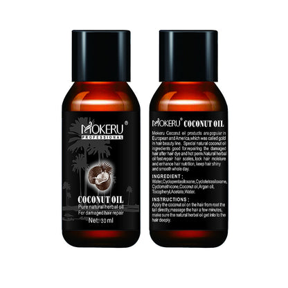 Coconut Oil Hair Repair for Frizz and Damage