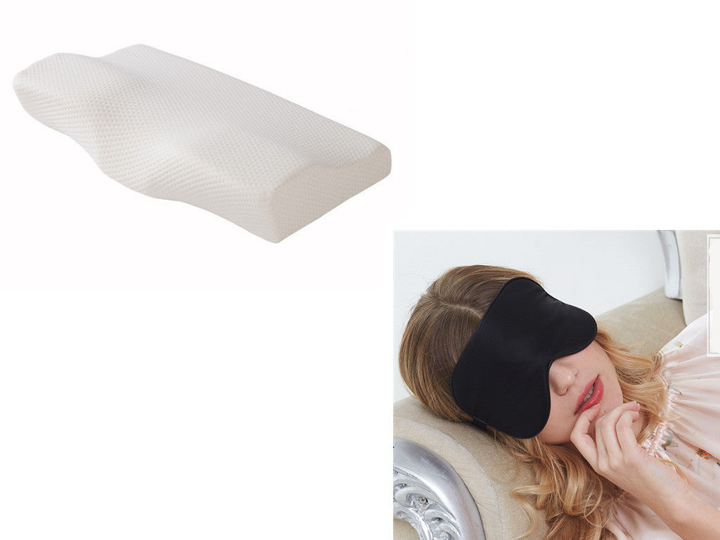 Contoured Memory Foam Cervical Pillow