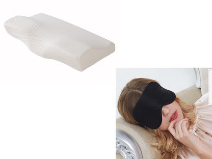Contoured Memory Foam Cervical Pillow