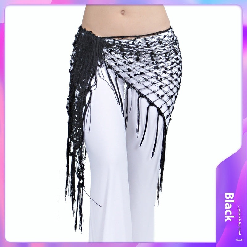 Mermaid Sequined Triangle Hip Scarf Clothing