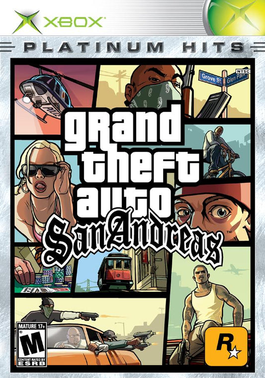 Grand Theft Auto: San Andreas (Platinum Hits) (Xbox)