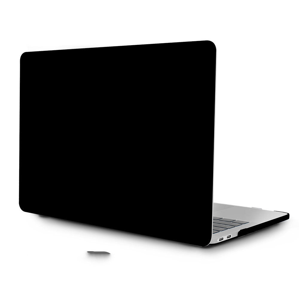 Frosted Crystal Transparent Black Laptop Sleeve