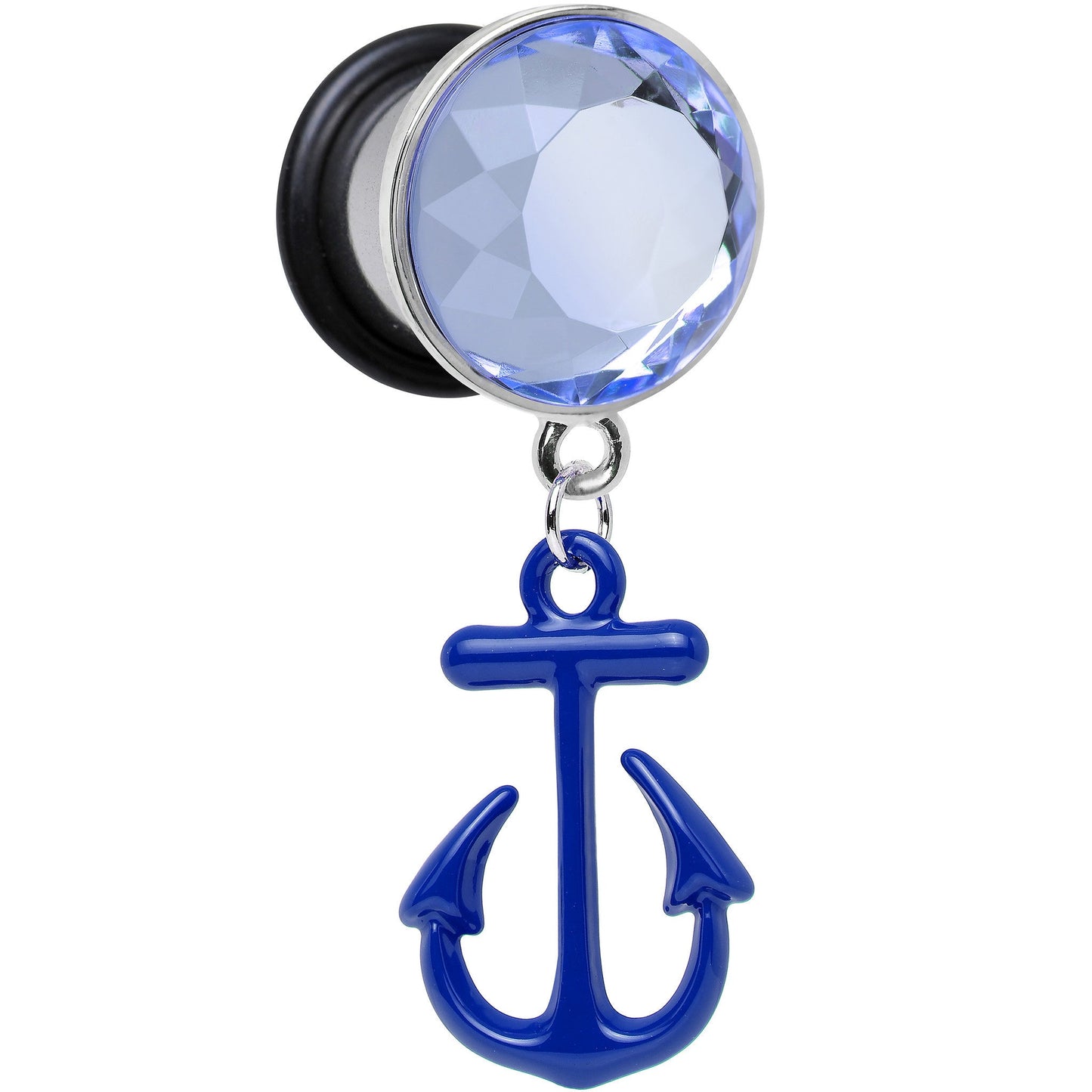 1/2 Blue Dangling Anchor Steel Plug