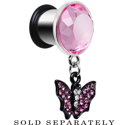 00G Pink Gem Night Belongs to the Bat Steel Plug