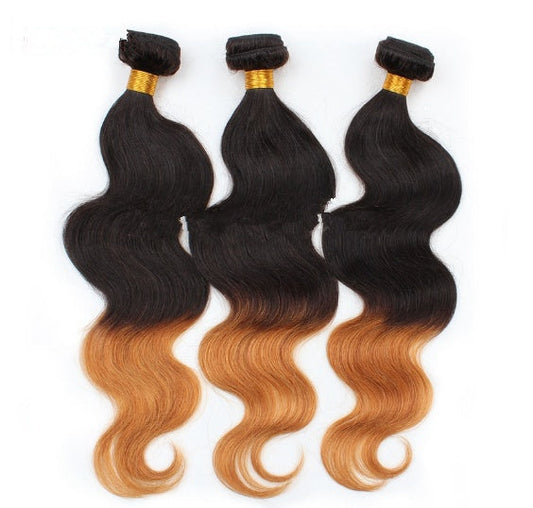 Brazilian Body Wave T-Color Hair Bundles