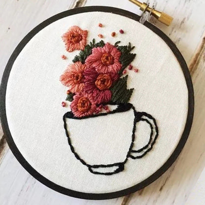 DIY handmade embroidery material package