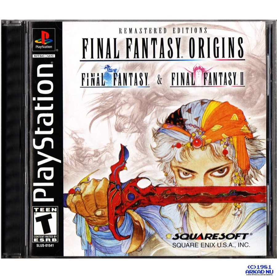 Final Fantasy Origins Bundle (Game + Strategy Guide) (Playstation)