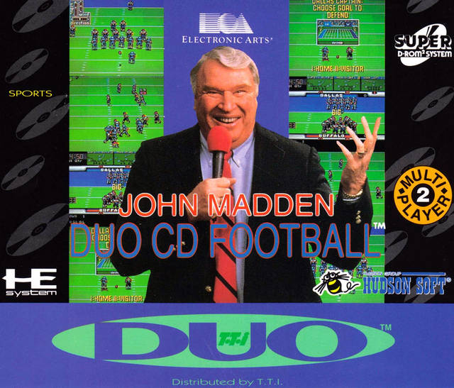 John Madden Duo CD Football [Super CD] (TurboGrafx-16)