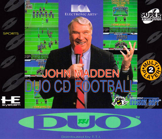 John Madden Duo CD Football [Super CD] (TurboGrafx-16)