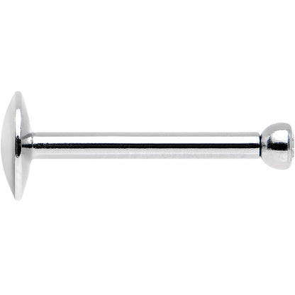 316L Stainless Steel Crystalline Gem Push-In Labret Monroe