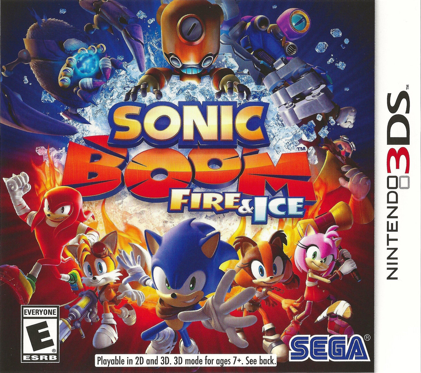 Sonic Boom: Fire & Ice (Nintendo 3DS)