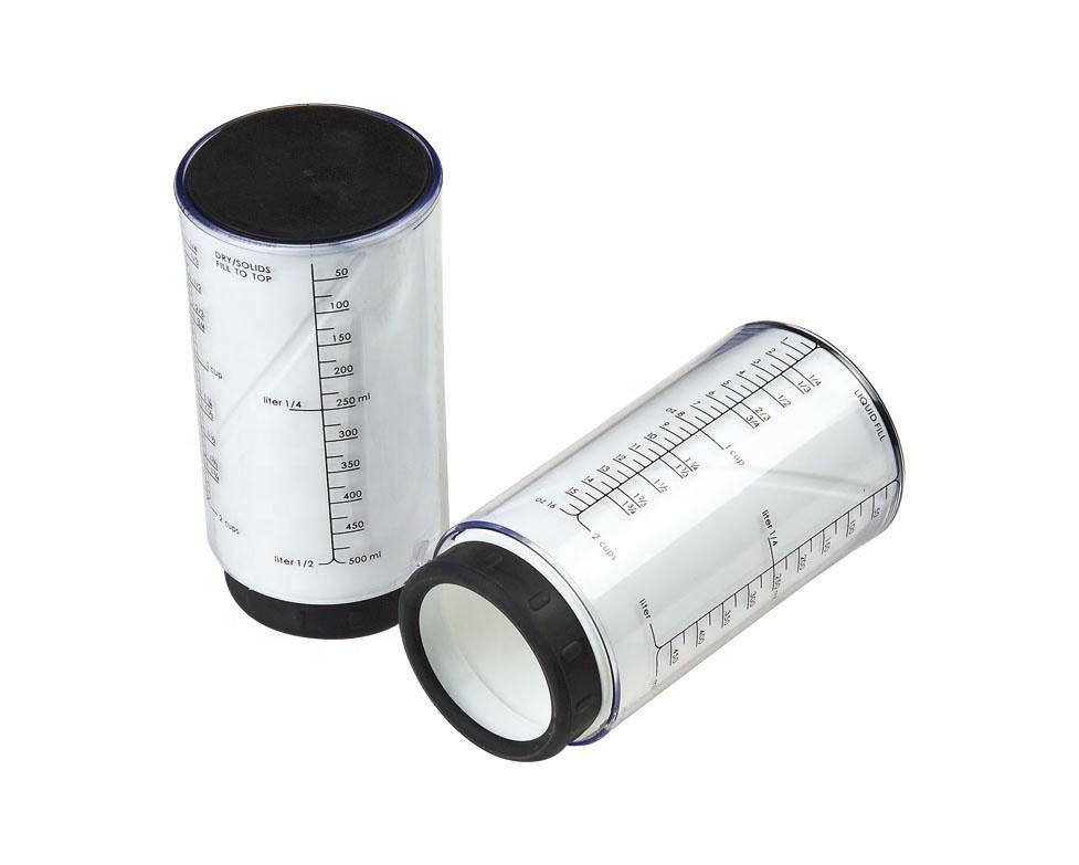 Plastic Rotating Adjustable Measuring Cups