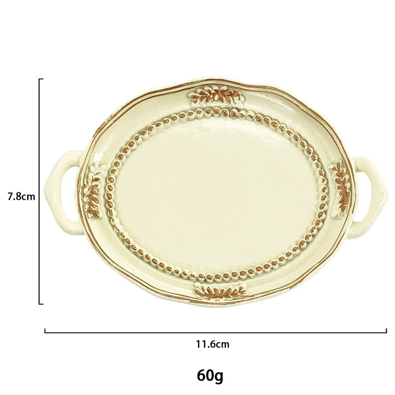 Creative Resin Jewelry Holder Plate