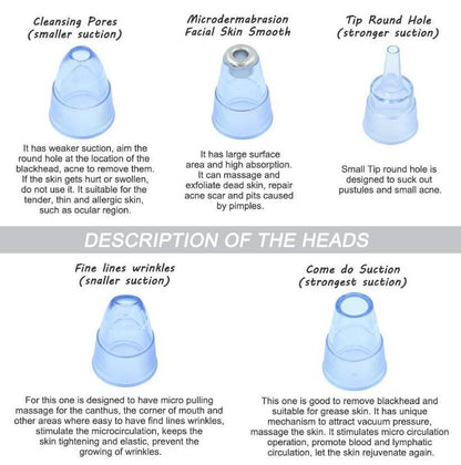 Electric Blackhead Suction Facial Washing Instrument