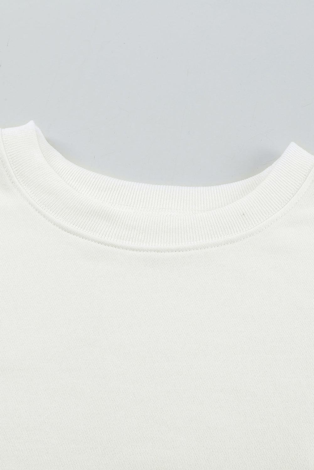 Crew Neck Pullover Sweatshirt