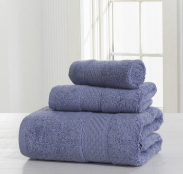 Cotton Soft Double-Sided Thick Bath Towel Set
