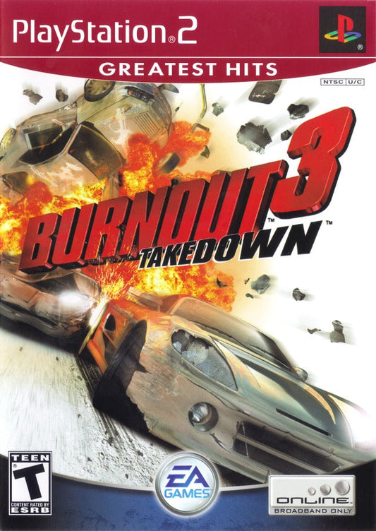 Burnout 3: Takedown (Greatest Hits) (Playstation 2)