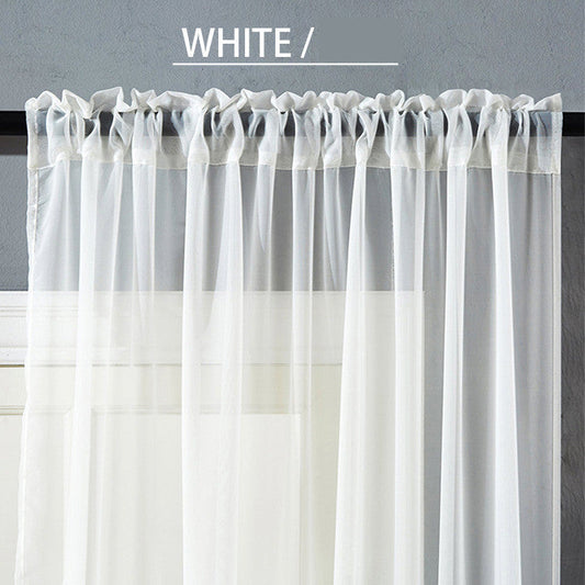 Modern Cotton Linen Window Screen