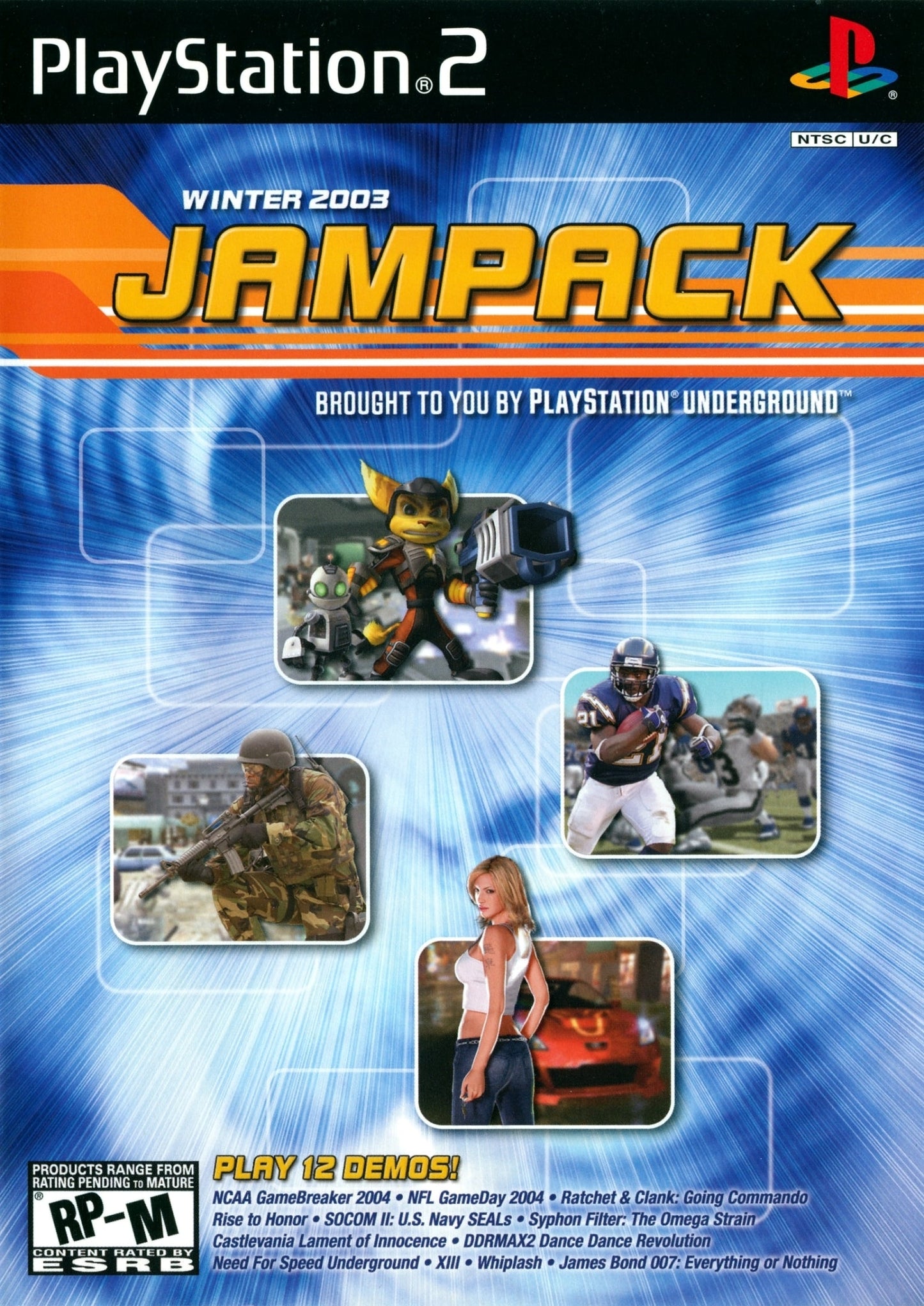 Jampack: Winter 2003: Ratings RP-M Edition (PlayStation 2)