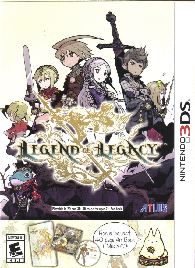 Legend of Legacy Launch Edition (Nintendo 3DS)