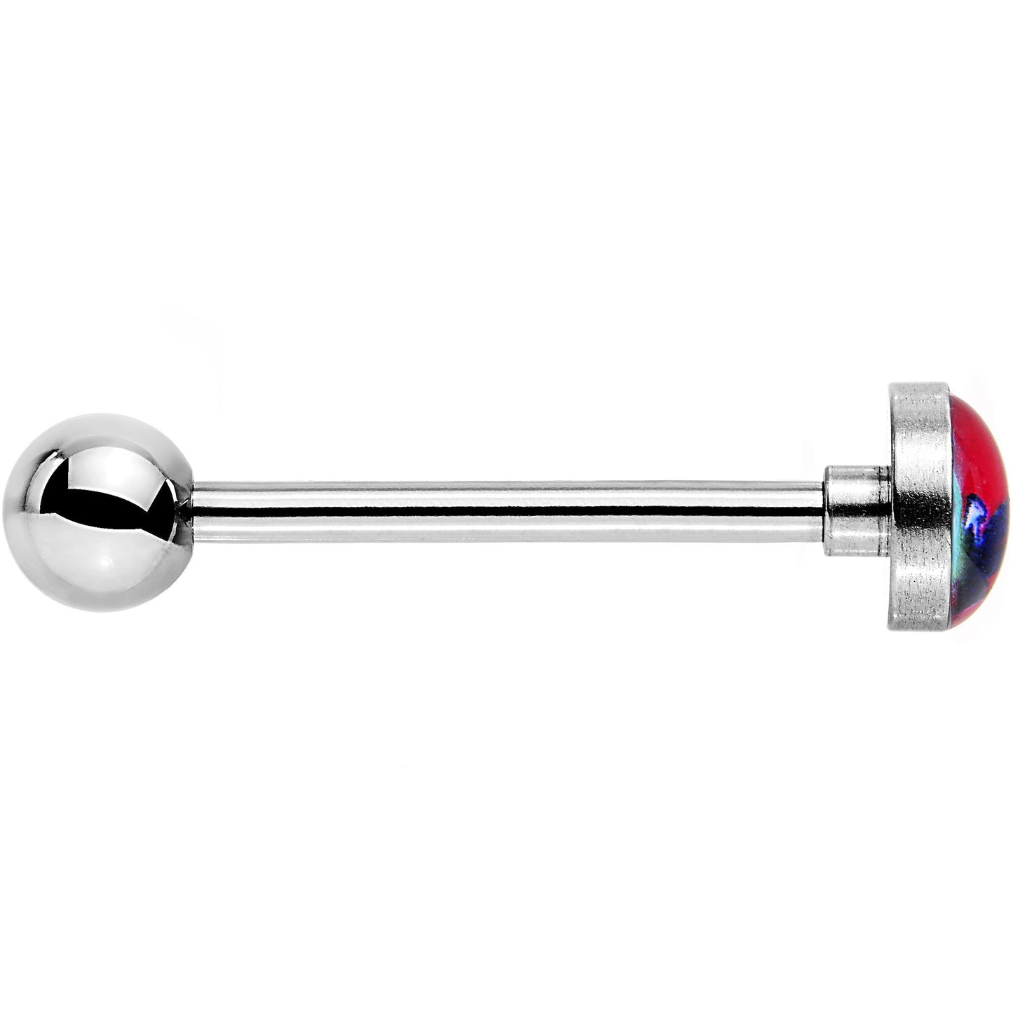 Officially Licensed NHL Washington Capitals Logo Tongue Ring