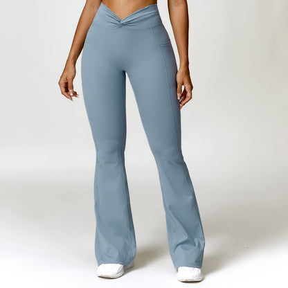 High Waist Yoga Pants with Pockets