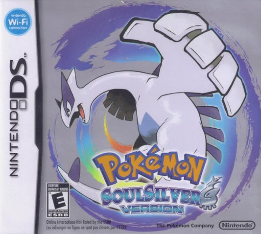 Pokemon SoulSilver Version Bundle W/ PokeWalker (Nintendo DS)