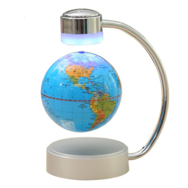 8-Inch Magnetic Suspension Globe - Office Decoration & Novelty Gift