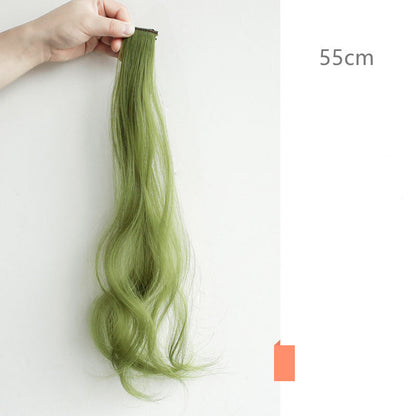 Gradient Invisible Curly Short Wig