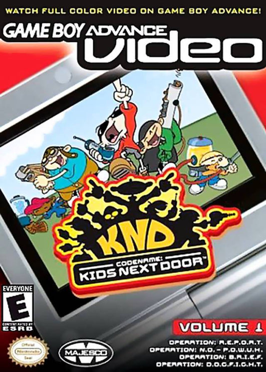 GBA Video Codename Kids Next Door Volume 1 (Gameboy Advance)